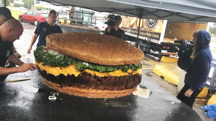 Biggest Burger in history